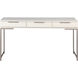 Rebel 59.25 X 23.75 inch Champagne Gold / Cream Desk